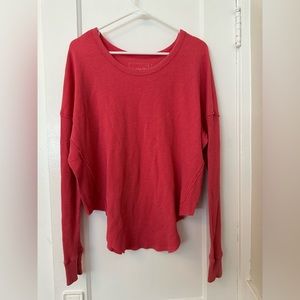 Free people waffle top